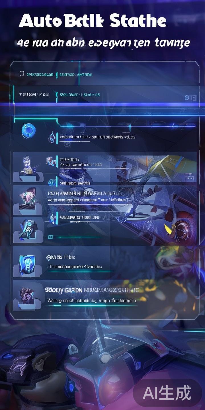 全面解析泛亚电竞挂机打游戏玩法:技巧与策略全指南 在游戏中,正确配置自动战斗的参数是挂机玩法的基础。